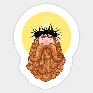 Jesus Portrait Sticker